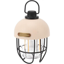 (White) Led Camping Lamp, Rechargeable Camping Lantern 4500mah High Capacity Low Energy Consumption Vintage With Switch For Hiking (white)