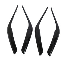 4pcs Carbon Fiber Style Inner Door Armrest Handle Trims for BMW X1 E84 2010-2016