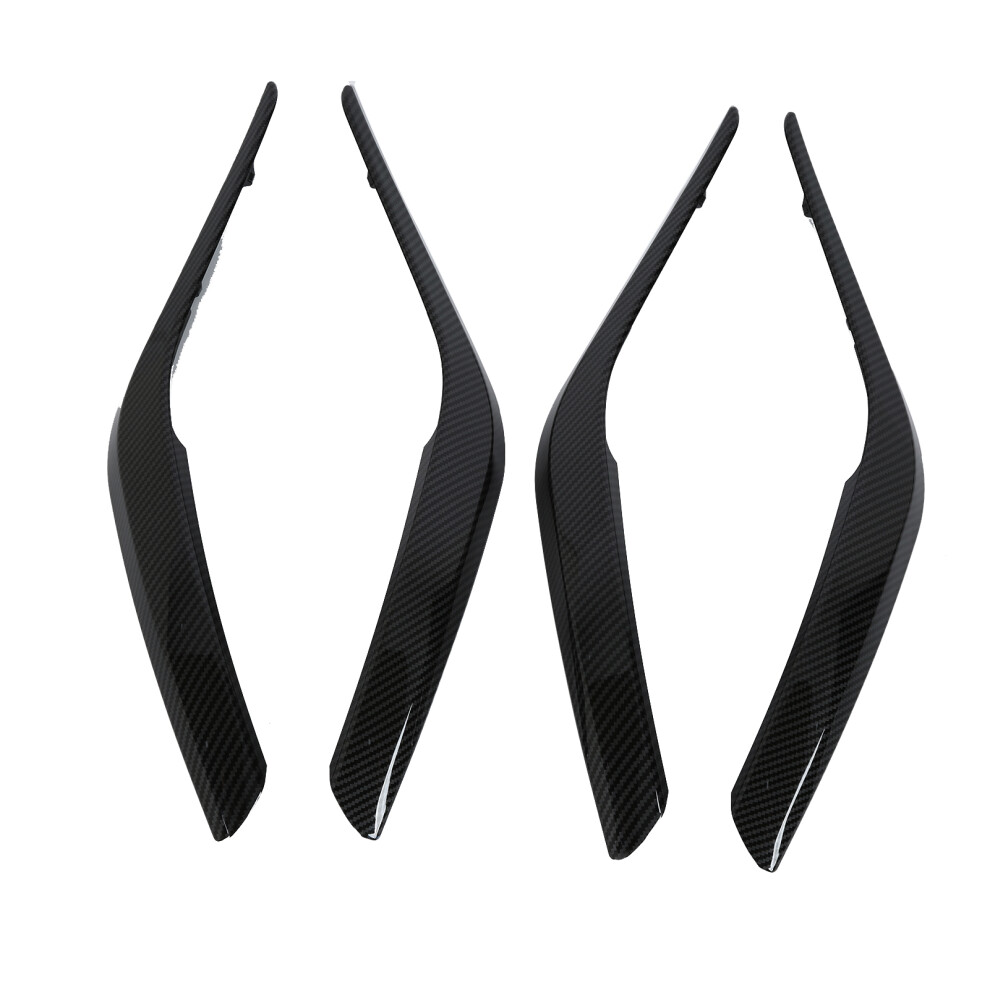 4Pcs Carbon Fiber Style Inner Door Armrest Handle Trims For Bmw X1 E84 2010-2016 3551358778204