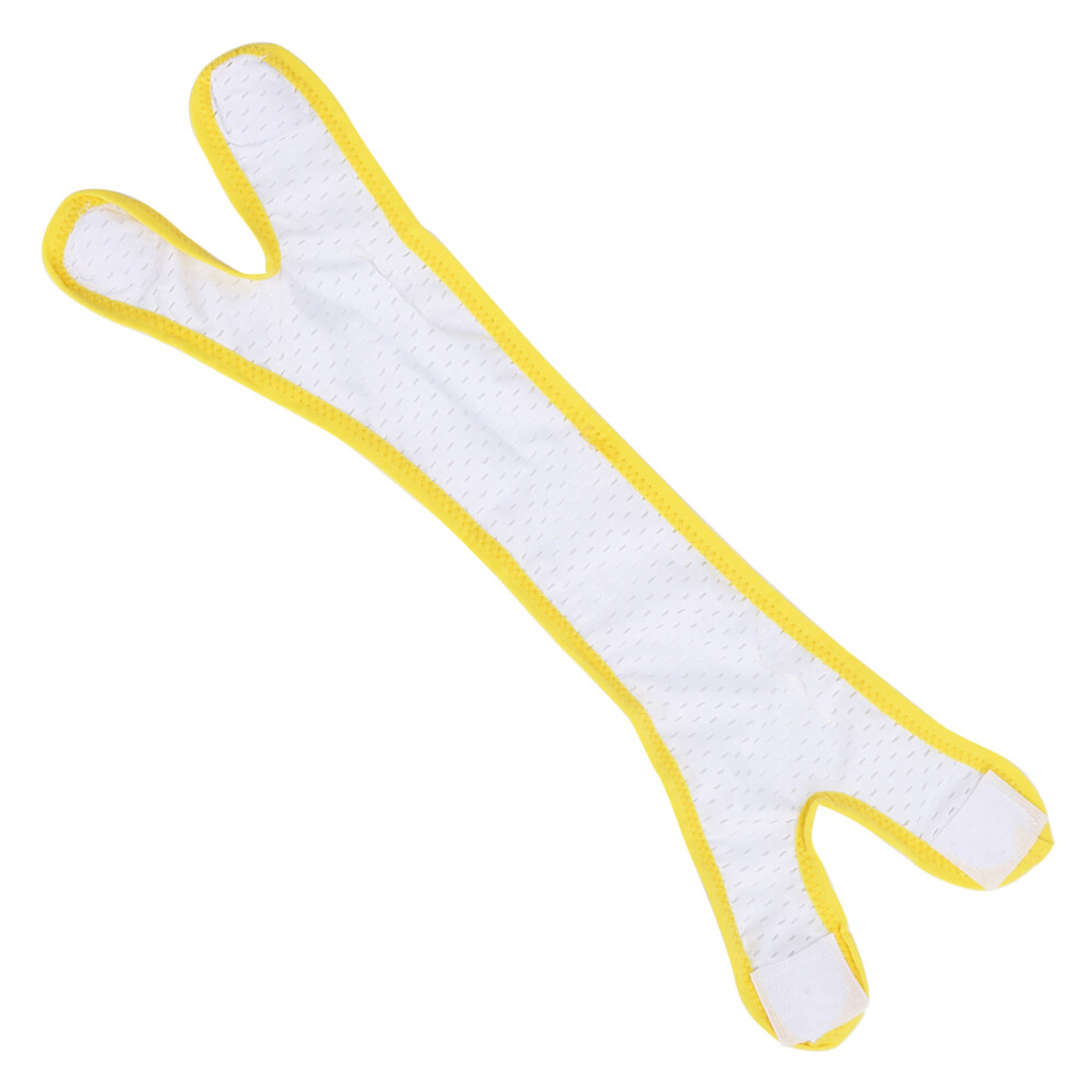 Breathable Mesh Anti-Snoring Chin Strap for Adults - Yellow