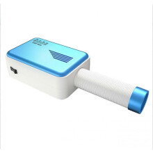 (EU Plug, Blue) Multifunctional Clothes Dryer 800W In Addition To Mites Household Portable Dryer
