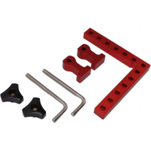 (Type 3) 90 Degree Positioning Squares, Woodworking Fixed Angle Clamp Multifunctional Cnc Machining Rust Resistant For Furniture Cabinets (mmol/l)
