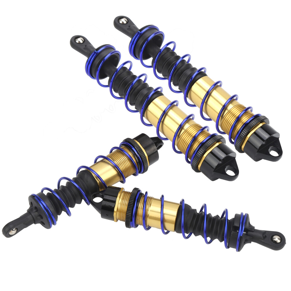 Aluminum 120Mm Front & 140Mm Rear Shock Absorber Set For 1/8 Rc Car, Gold 6951358778520