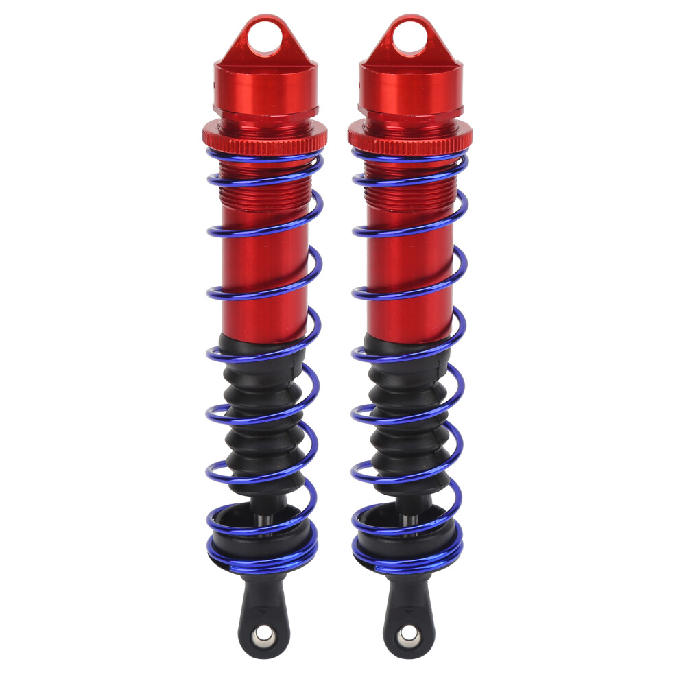 Aluminium Alloy Rear Shock Absorbers For 1/8 Scale Rc Car & Truck Red 9471358778575
