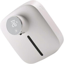 (White) Automatic soap dispenser, non-contact wall-mounted soap dispenser with infrared sensor, suitable for bathroom, kitchen, hotel soap dispenser