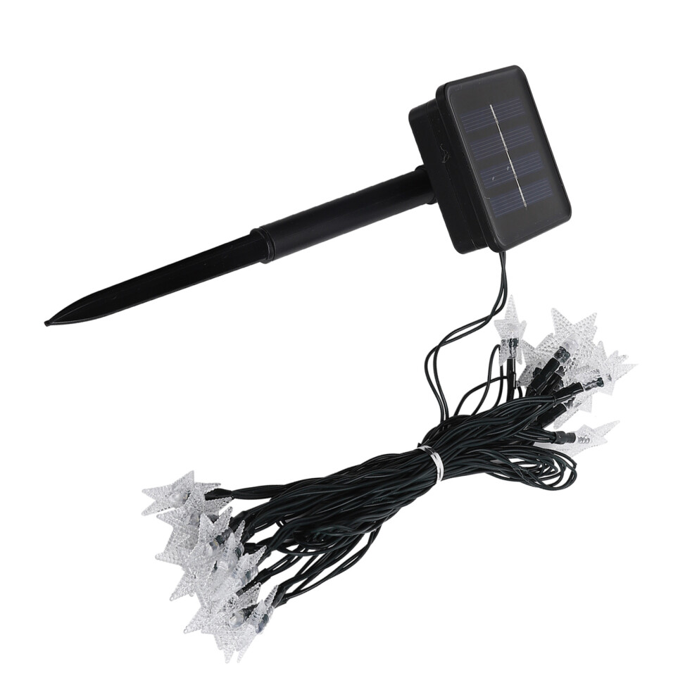 5m Solar String Lights with 8 Modes, Warm White, IP44 Waterproof-image-OPC-PMSK52N-NEW