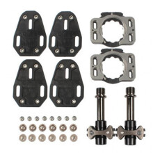 (Black Steel) For Titanium Alloy Ultralight Mtb Bike Self-locking Pedals 3 Sealed Bearing Road Cycling Pedal Replacement