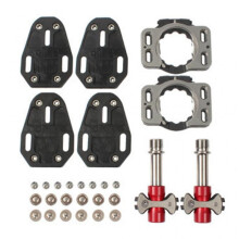 (Red Titanium) For Titanium Alloy Ultralight Mtb Bike Self-locking Pedals 3 Sealed Bearing Road Cycling Pedal Replacement