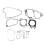Engine Cylinder Gaskets Kit for CRF450R 2002‑2008 Motorcycle Replacement Part 2