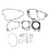 Engine Cylinder Gaskets Kit for CRF450R 2002‑2008 Motorcycle Replacement Part 9