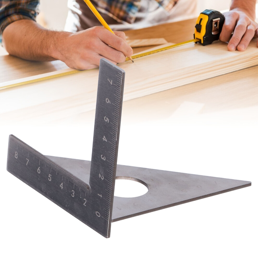 Stainless Steel 90/45 Right Angle Ruler With 0.1Mm Accuracy For Woodworking 4611358781471