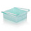 (square-shaped,Blue)Kitchen Storage Rack For Fridge Adjustable Stainless Steel Organizer Removable Shelves Fits Most Models Keeps Clean 1