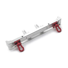 (Silver) Rear Bumper Model Parts Suitable For Zp1001 Zp1002 Model Car Accessories