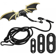(gold) Bearded Dragon Lizard Reptiles Leash Harness,3 Size Pack Wing Adjustable For Bearded Dragon Lizard Reptilesoutdoor Safety Walking