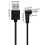 Câble d'alimentation USB vers DC5V 3,5 mm x 1,35 mm pour 5