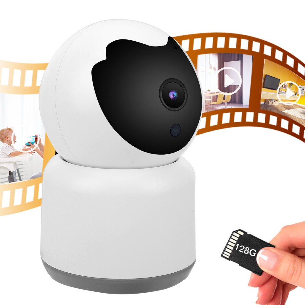 3Mp Wifi Pan/Tilt Indoor Security Camera With Ir, Ai Detection 7891358787506