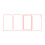 4 Pieces Acrylic Quicksand Plates Quicksand- size 7 1