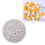 Ensemble de moules en Silicone en forme de pop-corn, 12 cavités, 6