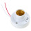 Lightweight E27 Screw Mount Light Base LED Ceiling Lamp-White 1