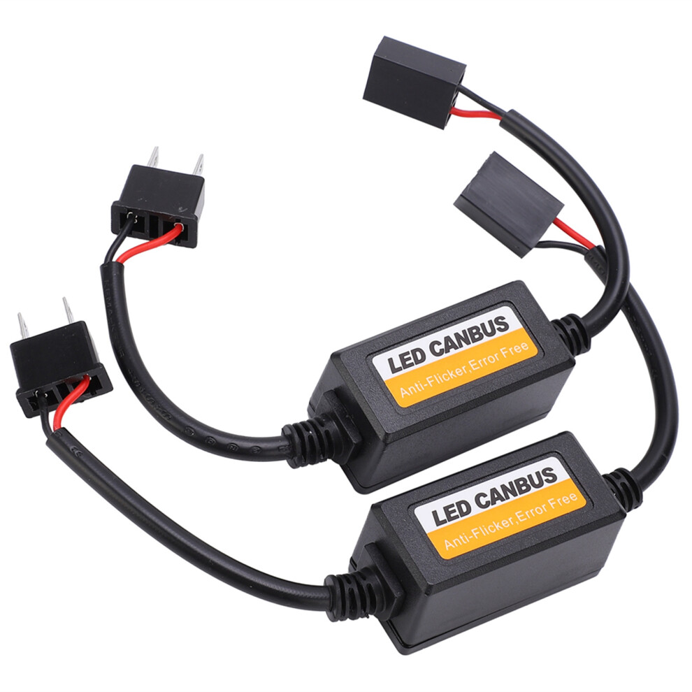 H7 Led Decoder Anti-Flicker Canbus For Fast Flashing Errors 7891358787933
