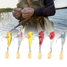 Metall-Mini-VIB mit Löffel-Köder 22g sinkender Fischköder