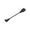 Câble HDMI A vers HDMI D coudé, PVC, noir 10