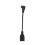 Câble HDMI A vers HDMI D coudé, PVC, noir 15
