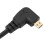 Câble HDMI A vers HDMI D coudé, PVC, noir 6