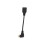 Câble HDMI A vers HDMI D coudé, PVC, noir 5