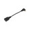 Câble HDMI A vers HDMI D coudé, PVC, noir 3