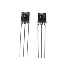 2Pcs DIP-3 IC TSOP4838 IR Receiver Tubes 38Khz Remote-Black