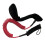 Waist Belt Leash with Paddle Board Coiled Leash for Stand-Red 1