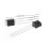 2Pcs DIP-3 IC TSOP4838 IR Receiver Tubes 38Khz Remote-Black 6