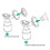 17/19/21mm Breast Pump Funnel Inserts Plug-in Different-17mm 7