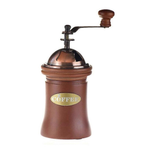 Ecocoffee Vintage Style Wooden Coffee Grinder 1