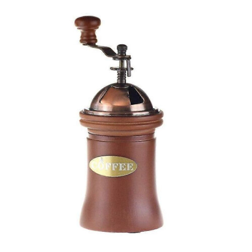 Ecocoffee Vintage Style Wooden Coffee Grinder 2