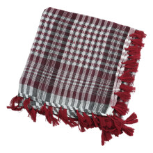 Shemagh Head Neck Scarf Men Women Shawl Kafiya Wrap Shemagh-Red