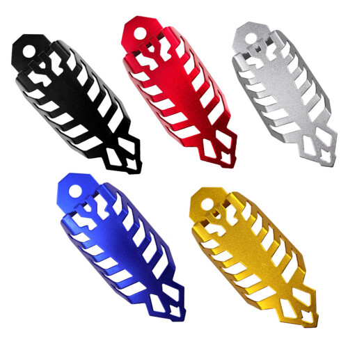 Aluminum Front Rear Shock Absorber Fork Suspension-Red 1