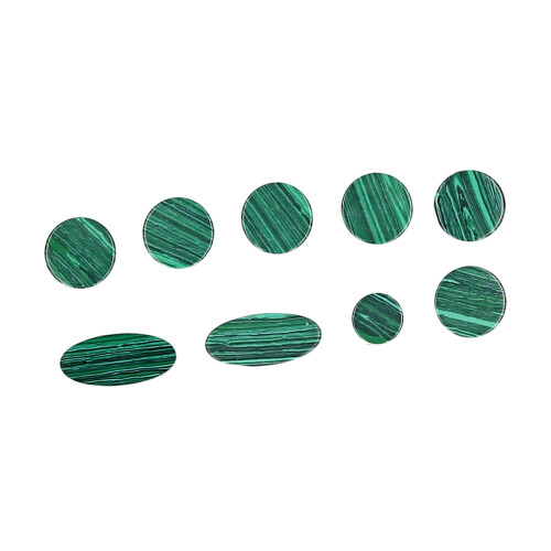 9 Pcs Alto Saxophone Key Buttons Set Stone Pattern Compatible with Most Models 2