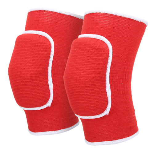 Red Multi-Sport Knee Pads with Thick Sponge Support for Active Lifestyles 1