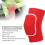 Red Multi-Sport Knee Pads with Thick Sponge Support for Active Lifestyles 4
