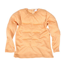 Muskelshirt Kostüm Herren Beige Polyester Leichtes Partyoutfit