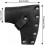 (Black) Axe Sheath, Leather Hatchet Cover With Adjustable Belt For Camping Accessories 4