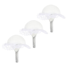 3Ud Soporte Floral De Espuma Con Encaje Para De Boda