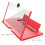 Roter Handyständer Mit Screen Magnifier -ABS Material 11
