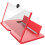 Roter Handyständer Mit Screen Magnifier -ABS Material 6