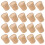20Pièces Bols De Rangement En Papier Kraft Sécurisés 6