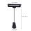 Lampe Clip LED Noire Table Lumière Protection Yeux 2