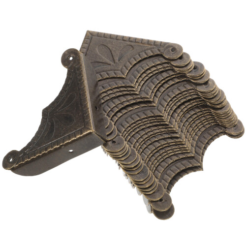30Pièces Protège-Coin Olive En Vintage Durable 1