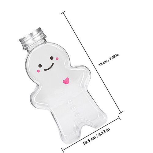 5Pz Bottiglie in Pet Per Latte Uso 1